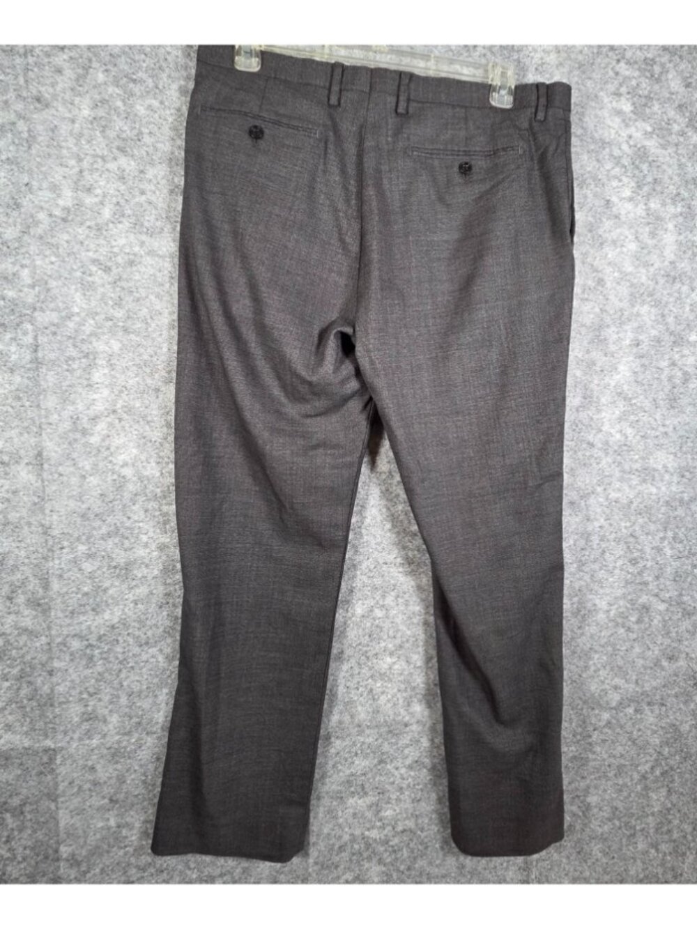 Banana Republic Men’s Modern Slim Fit Dress Pants Gray 36x32 Office Preppy Caree - Picture 6 of 11